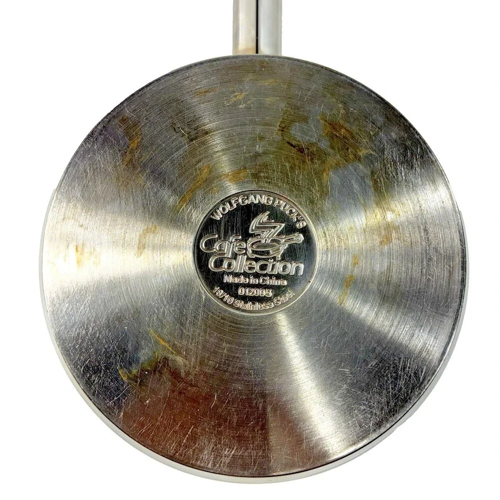 Wolfgang Puck's Cafe Collection 2 Qt 18/10 Stainless Steel Saucepan with Lid